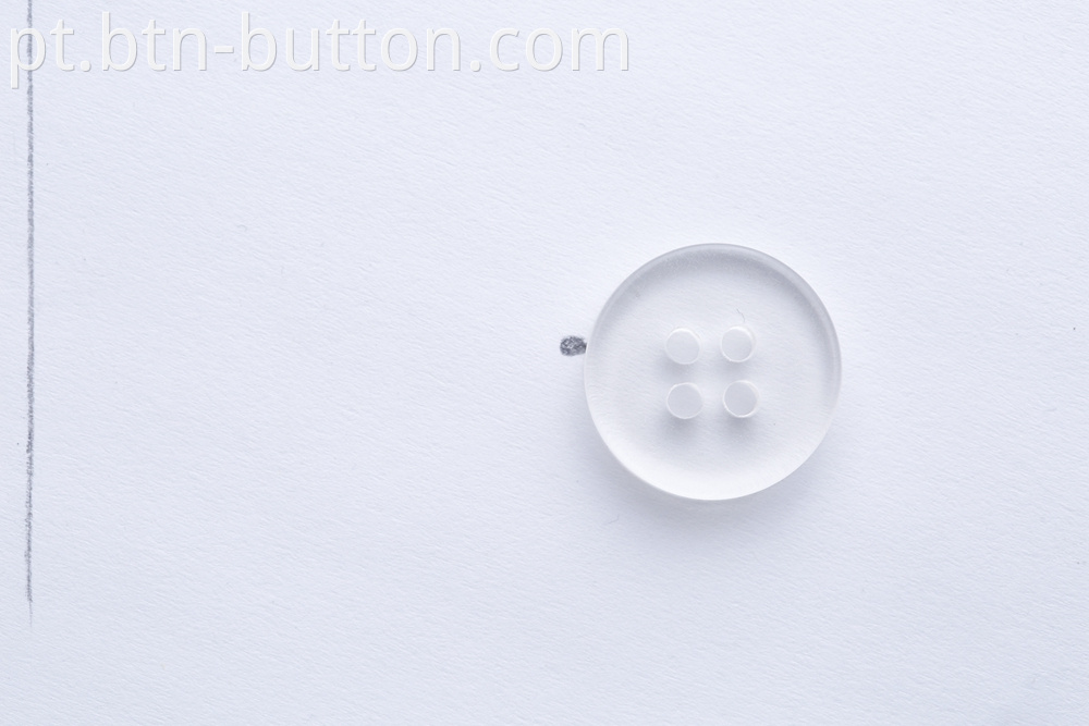 Double flat transparent bottom buttons